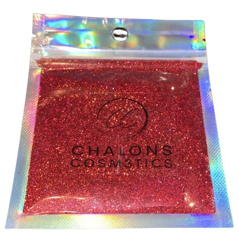 Red Fine Glitter – CHALONS COSM3TICS LLC